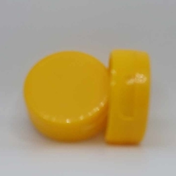 Lid - Yellow flip-top lid (For use with 1-kg Skep, 500-g Skep & 375-g Bear Bottles