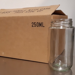 250-ml Glass Jar (Holds 330-gram of Honey)